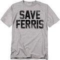 Ferris Bueller's Day Off - Save Ferris - Adult Unisex T-Shirt - Gray