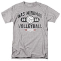 Top Gun - Nas Miramar Volleyball - Adult Unisex Short Sleeve T-Shirt - Gray