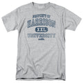Old School - Property Of Harrison - Adult Unisex Short Sleeve T-Shirt - Gray