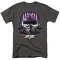 Top Gun - Maverick Helmet - Adult Unisex Short Sleeve T-Shirt - Gray