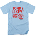 Tommy Boy - Want Wingey - Adult Unisex Short Sleeve T-Shirt - Blue