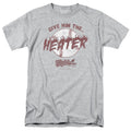 Major League - The Heater - Adult Unisex Short Sleeve T-Shirt - Gray