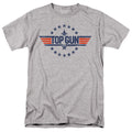 Top Gun - Star Logo - Adult Unisex Short Sleeve T-Shirt - Gray