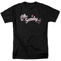 Grease - Oh Sandy - Adult Unisex Short Sleeve T-Shirt - Black
