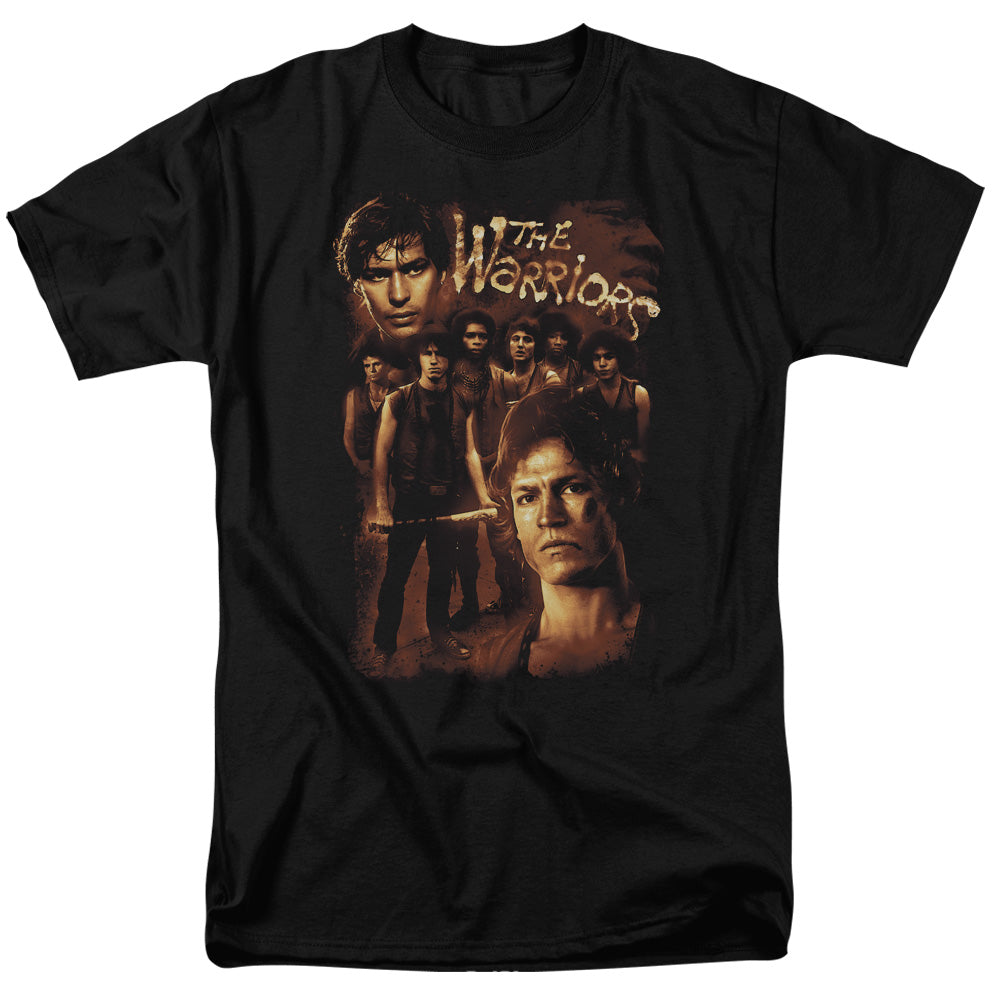 The Warriors - 9 Warriors - Adult Unisex Short Sleeve T-Shirt - Black