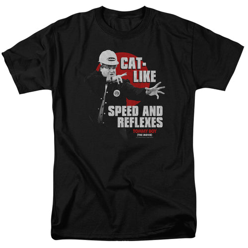 Tommy Boy - Cat Like - Adult Unisex Short Sleeve T-Shirt - Black