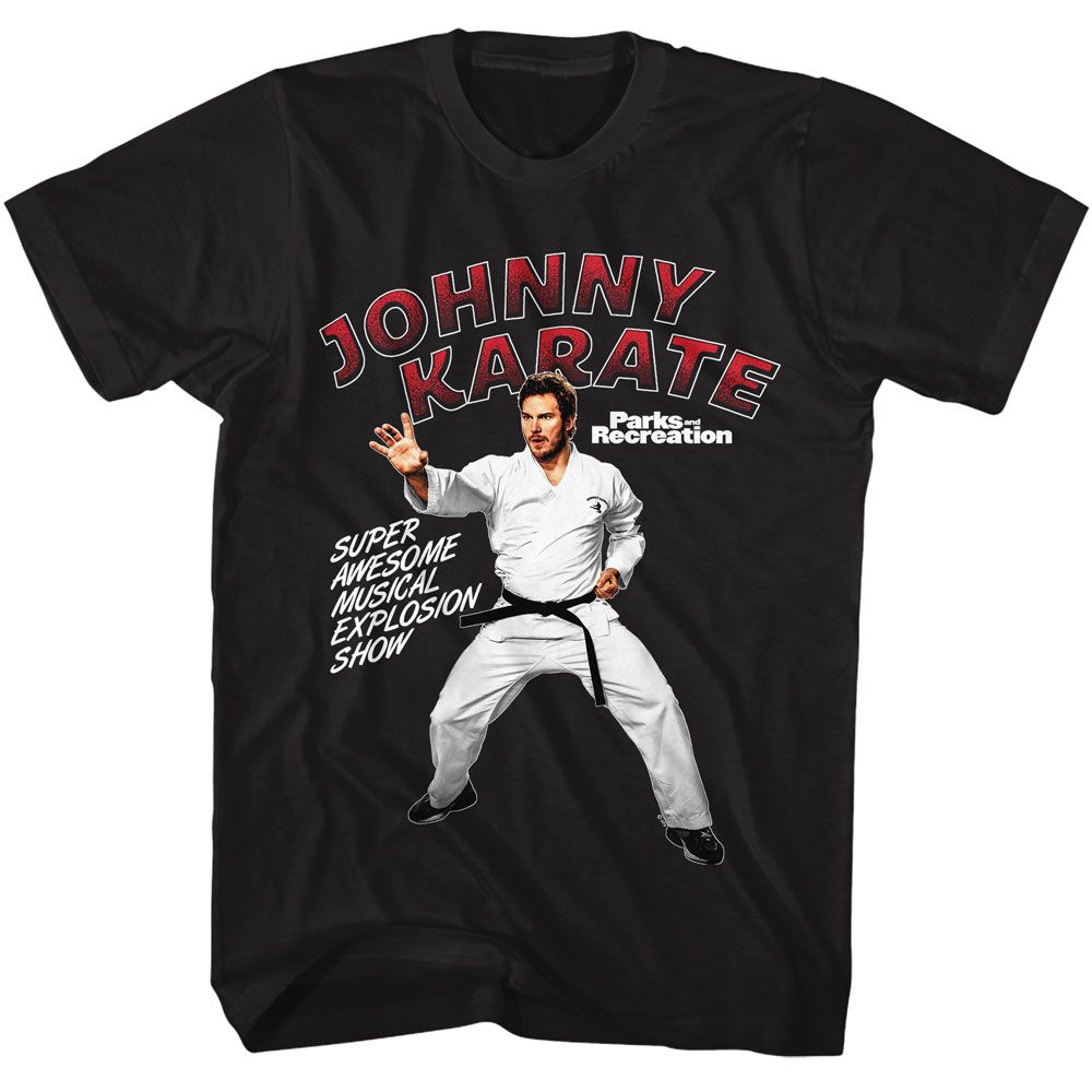 Parks And Recreation - Johnny Karate - Officially Licensed Adult Short Sleeve T-Shirt