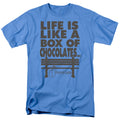 Forrest Gump - Life - Adult Unisex Short Sleeve T-Shirt - Blue