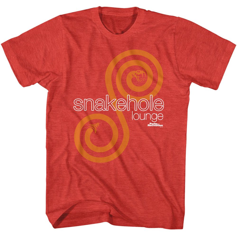Parks And Recreation - Snakehole Lounge Logo - Officially Licensed Adult Short Sleeve T-Shirt