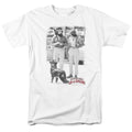 Up In Smoke - Square - Adult Unisex Short Sleeve T-Shirt - White