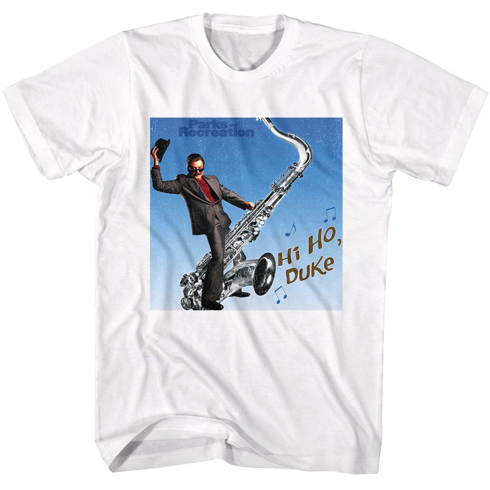 Parks And Recreation - Hi Ho Duke - Officially Licensed Adult Short Sleeve T-Shirt