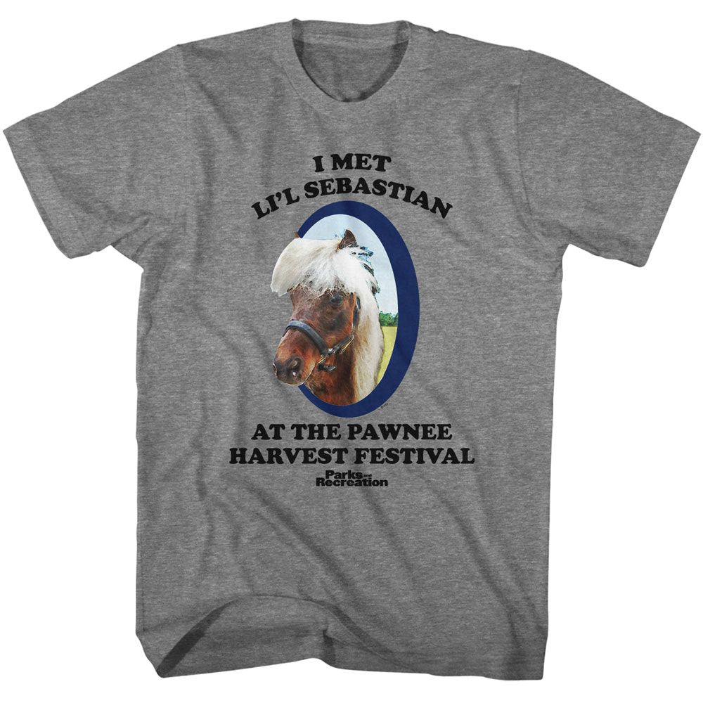 Parks And Recreation - Met Lil Sebastian - Officially Licensed Adult Short Sleeve T-Shirt