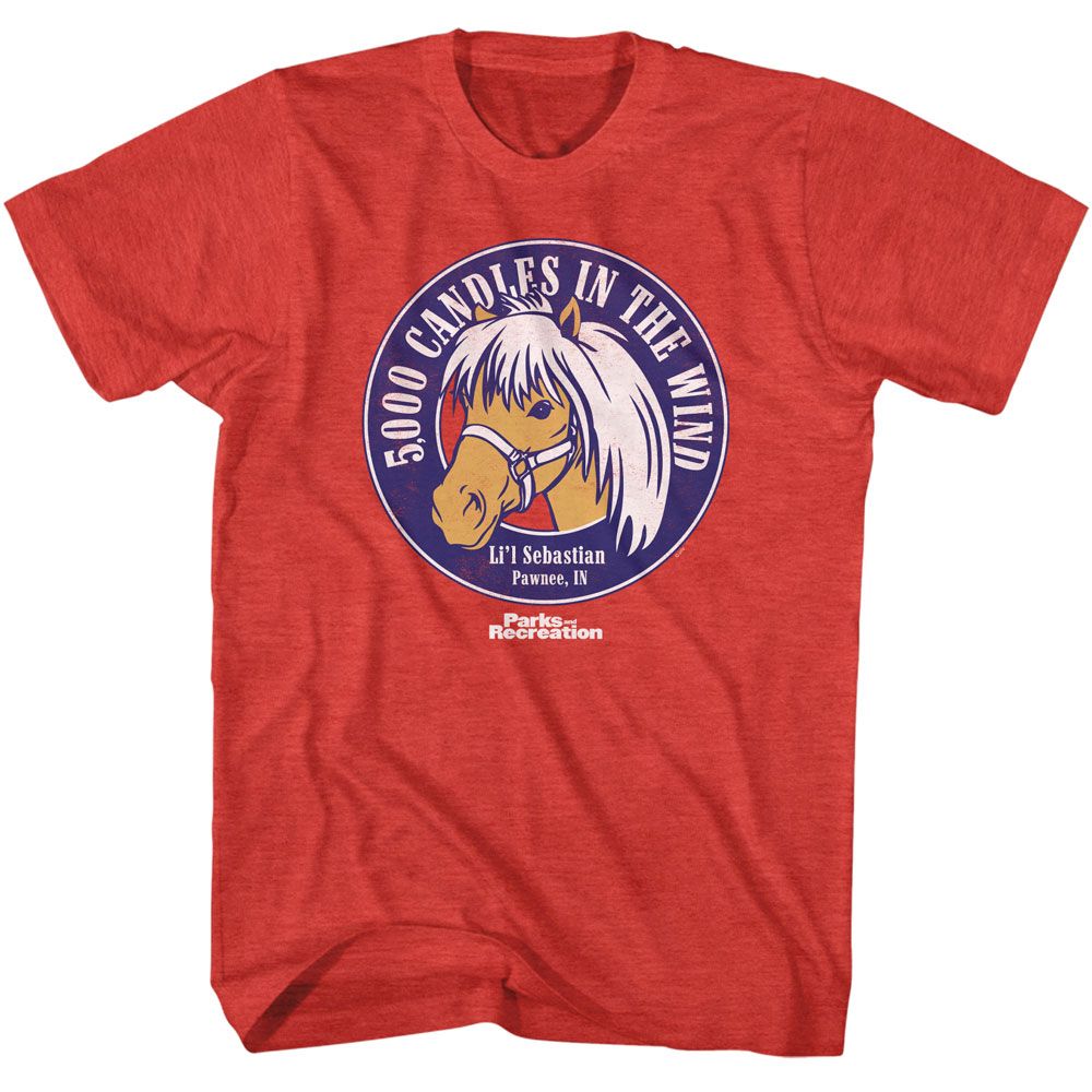 Parks And Recreation - 500 Candles Lil Sebastian - Officially Licensed Adult Short Sleeve T-Shirt