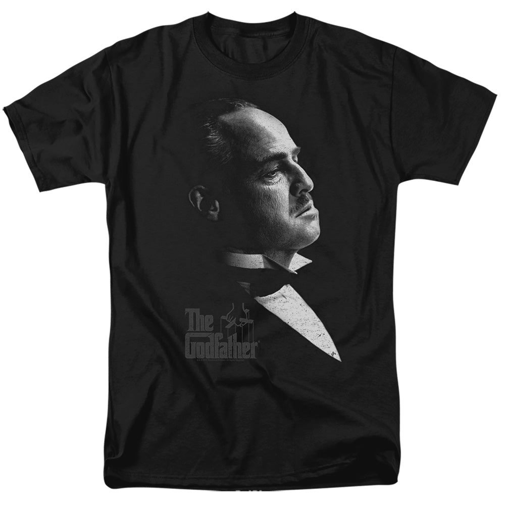Godfather - Graphic Vito - Adult Unisex Short Sleeve T-Shirt - Black