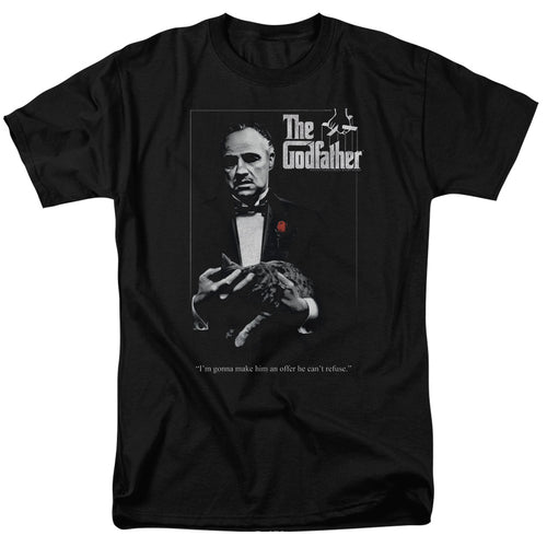 Godfather - Poster - Adult Unisex Short Sleeve T-Shirt - Black