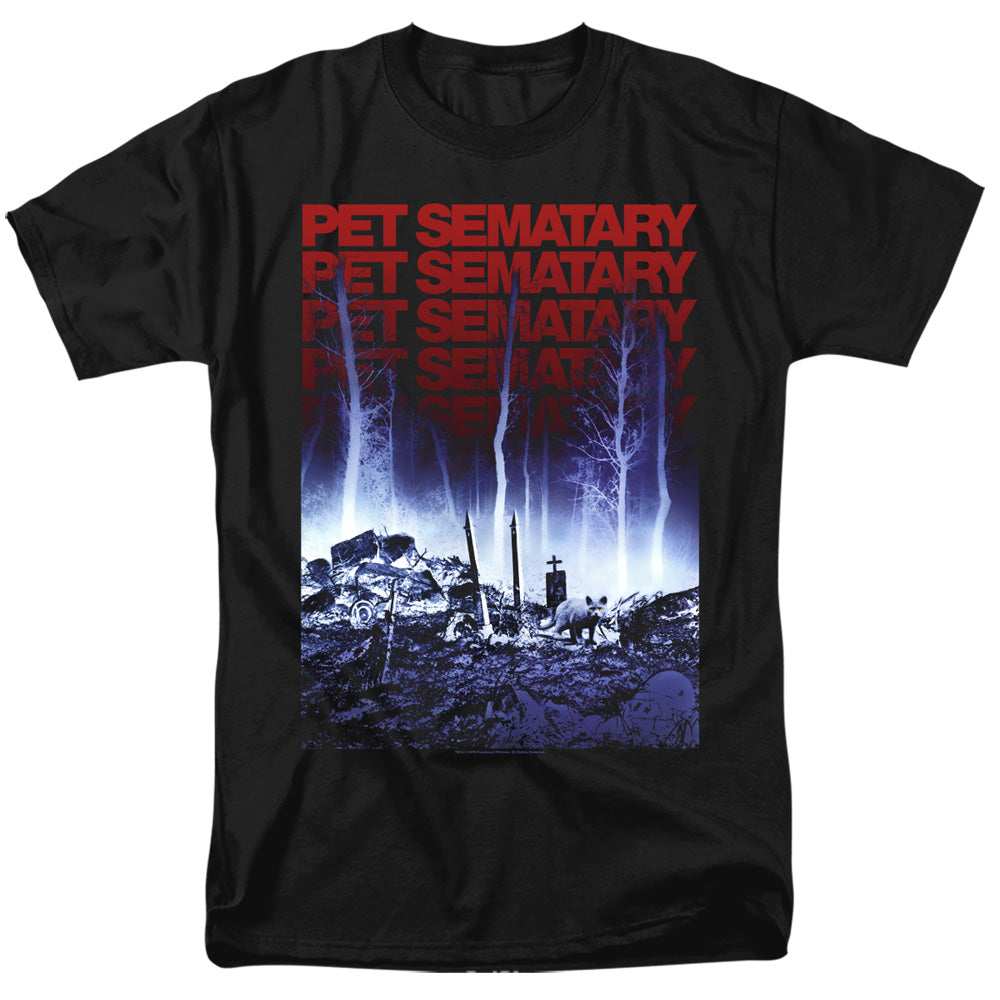 Pet Sematary - Sematary - Adult Unisex Short Sleeve T-Shirt - Black