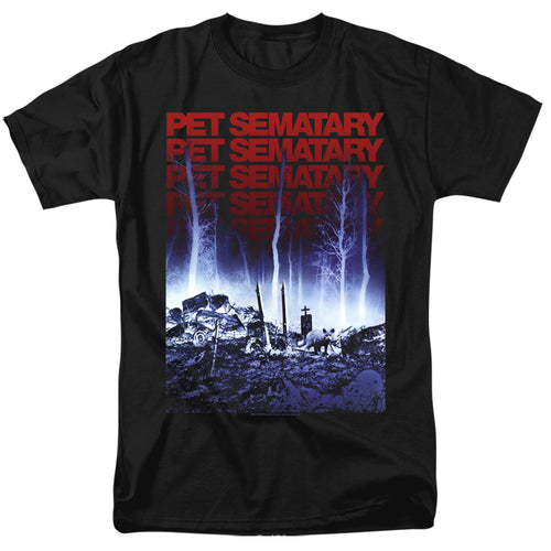 Pet Sematary - Sematary - Adult Unisex Short Sleeve T-Shirt - Black