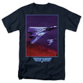 Top Gun - Clouds - Adult Unisex Short Sleeve T-Shirt - Blue