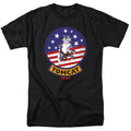 Top Gun - Tomcat Sigil - Adult Unisex Short Sleeve T-Shirt - Black