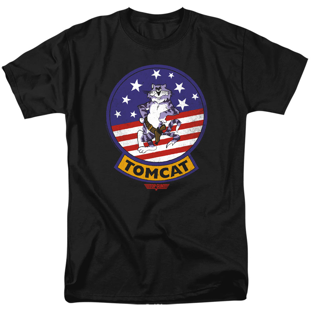 Top Gun - Tomcat Sigil - Adult Unisex Short Sleeve T-Shirt - Black