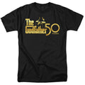 Godfather - Godfather 50th Logo - Adult Unisex Short Sleeve T-Shirt - Black