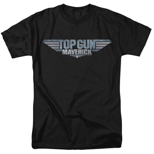 Top Gun: Maverick - Maverick Logo - Adult Unisex Short Sleeve T-Shirt - Black