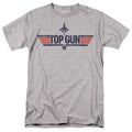 Top Gun - Logo Grey - Adult Unisex Short Sleeve T-Shirt - Gray
