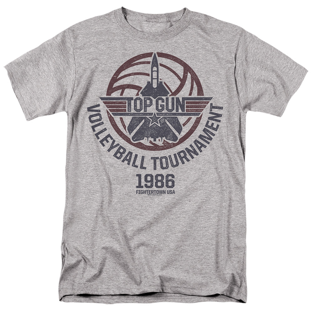 Top Gun - Volleyball Grey - Adult Unisex Short Sleeve T-Shirt - Gray