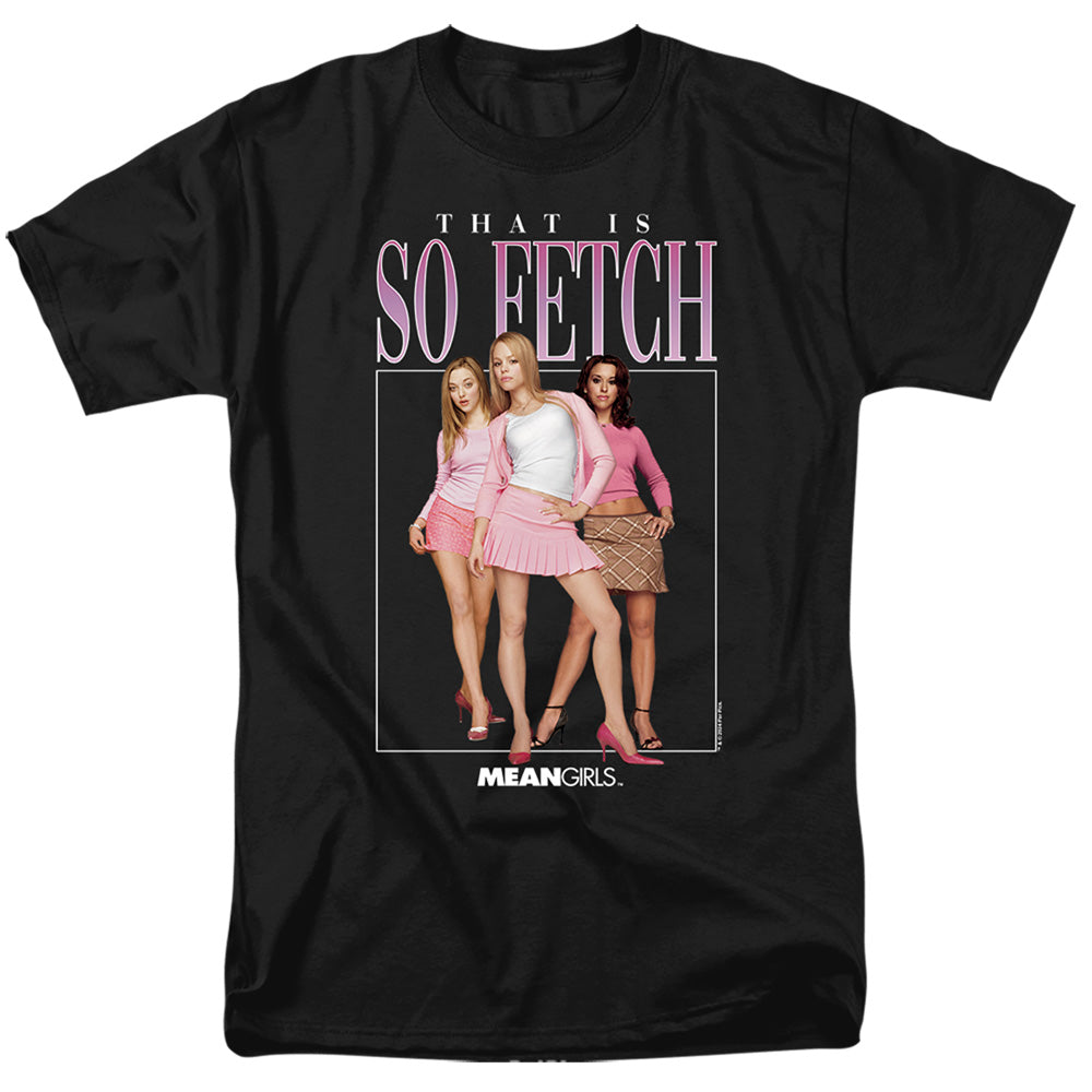 Mean Girls - So Fetch 90s - Adult Unisex Short Sleeve T-Shirt - Black