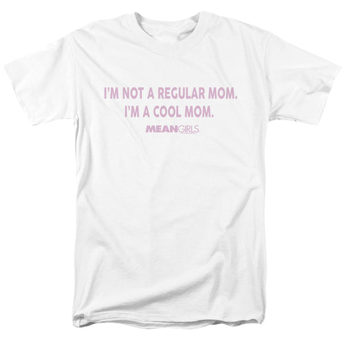Mean Girls - Not A Regular Mom - Adult Unisex Short Sleeve T-Shirt - White