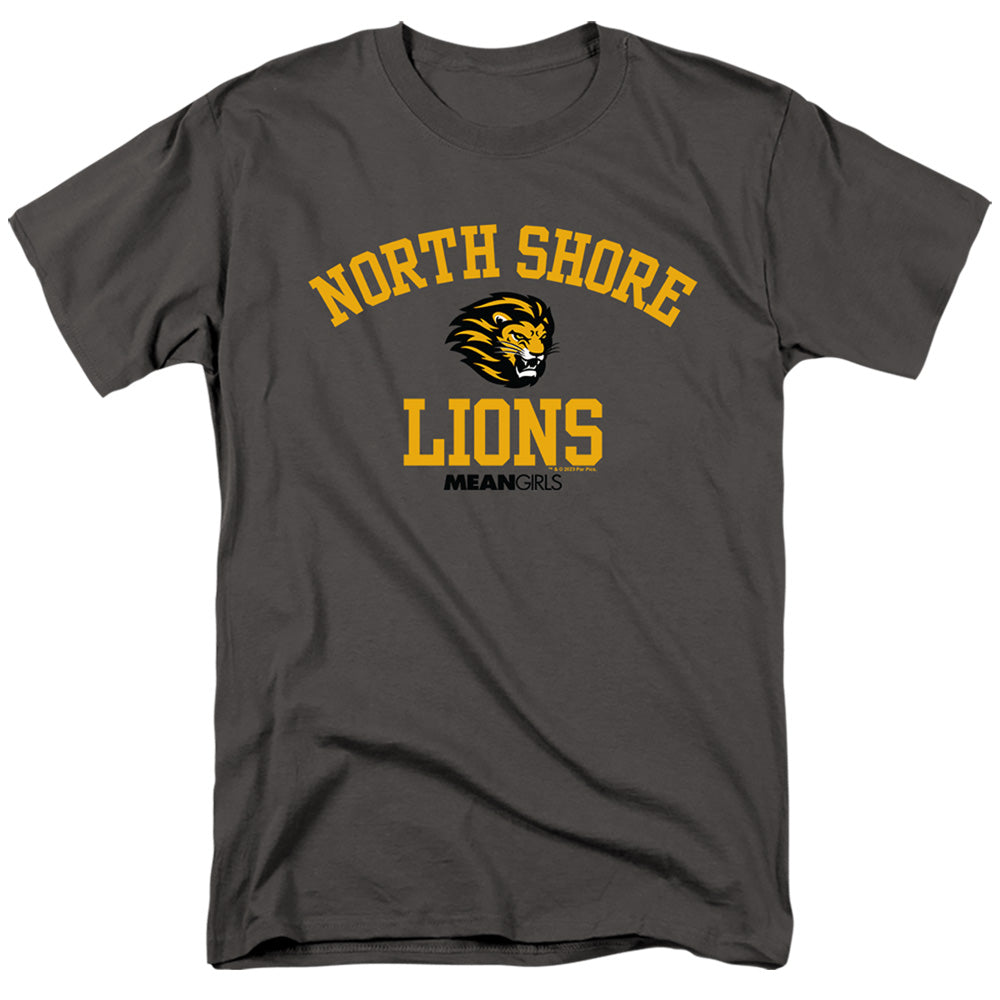 Mean Girls - North Shore Lions - Adult Unisex Short Sleeve T-Shirt - Gray