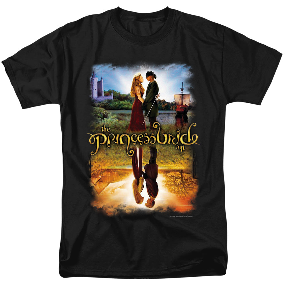 Princess Bride - Poster Reflection - Adult Unisex Short Sleeve T-Shirt - Black