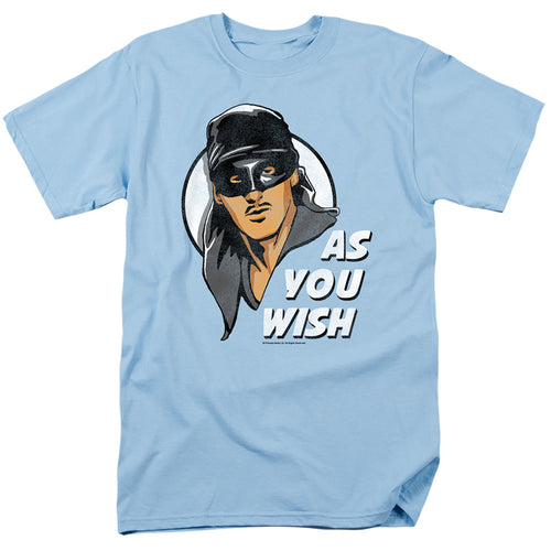 Princess Bride - As You Wish #2 - Adult Unisex Short Sleeve T-Shirt - Blue