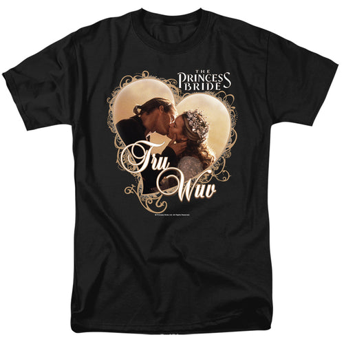Princess Bride - Tru Wuv - Adult Unisex Short Sleeve T-Shirt - Black