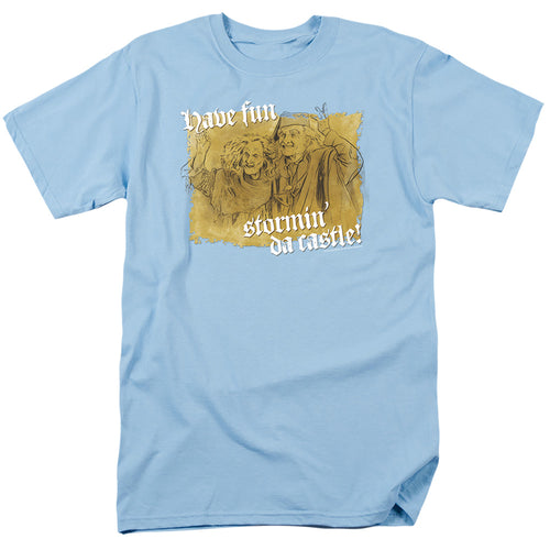 Princess Bride - Stormin Da Castle - Adult Unisex Short Sleeve T-Shirt - Blue