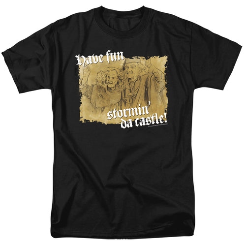 Princess Bride - Stormin Da Castle - Adult Unisex Short Sleeve T-Shirt - Black