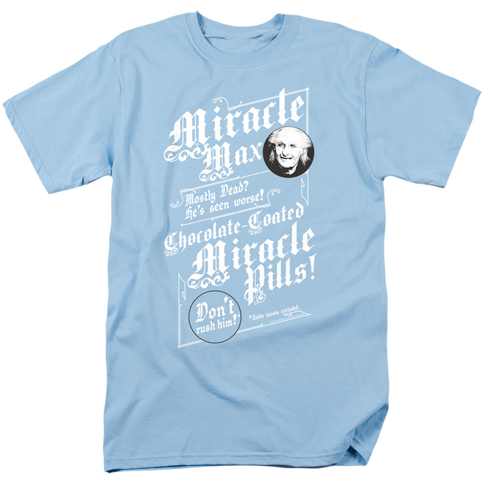 Princess Bride - Miracle Max - Adult Unisex Short Sleeve T-Shirt - Blue