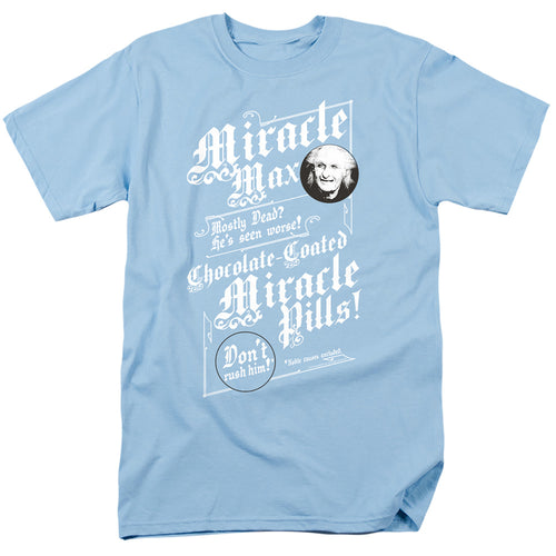 Princess Bride - Miracle Max - Adult Unisex Short Sleeve T-Shirt - Blue
