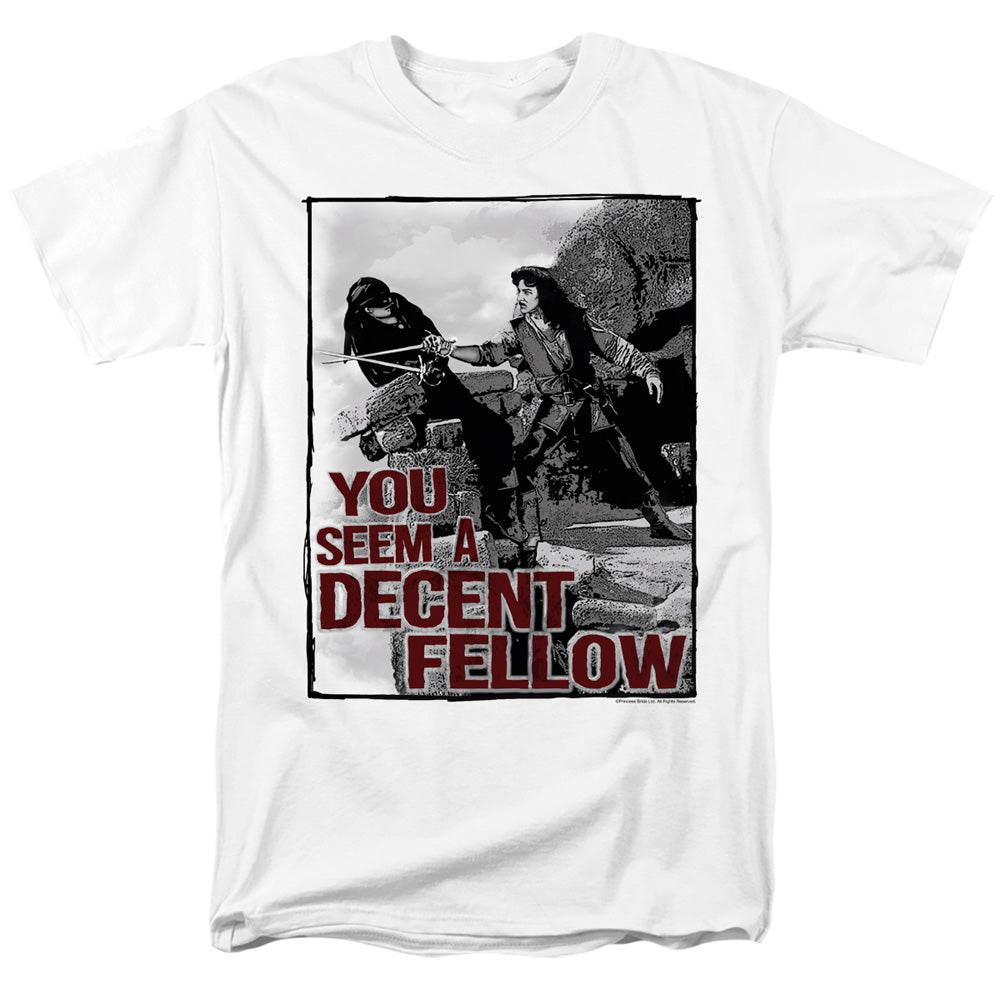Princess Bride - Fellow - Adult Unisex Short Sleeve T-Shirt - White