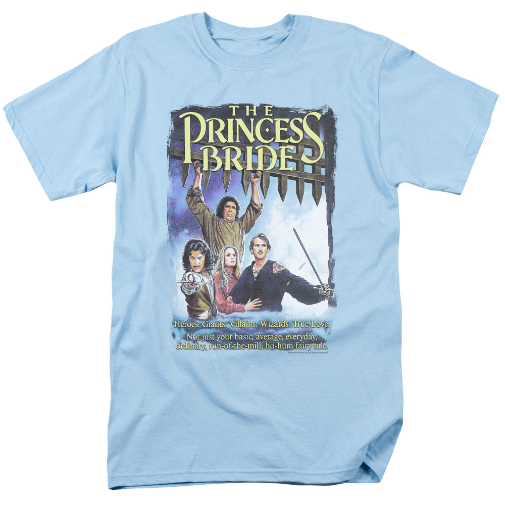 Princess Bride - Alt Poster - Adult Unisex Short Sleeve T-Shirt - Blue