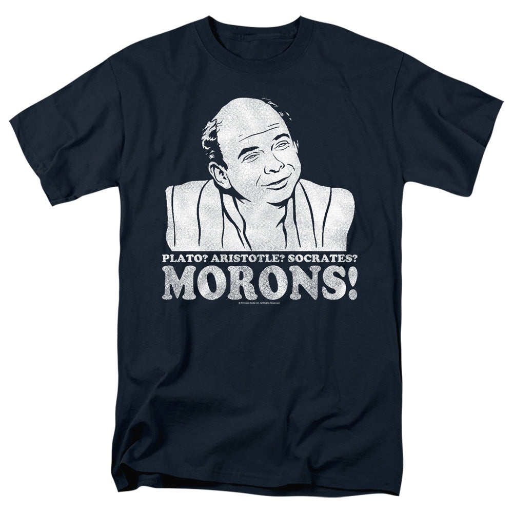 Princess Bride - Morons #2 - Adult Unisex Short Sleeve T-Shirt - Blue