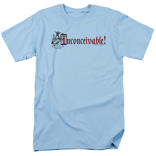 Princess Bride - Vizzini Crest - Adult Unisex Short Sleeve T-Shirt - Blue