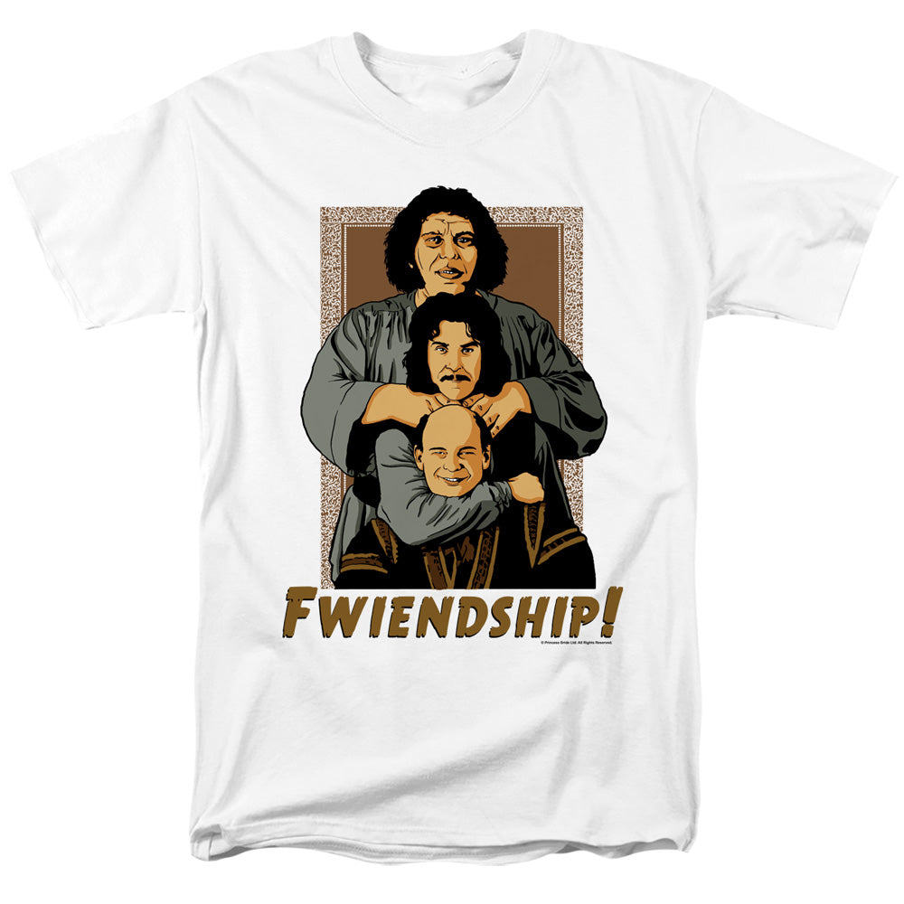Princess Bride - Fwiendship - Adult Unisex Short Sleeve T-Shirt - White