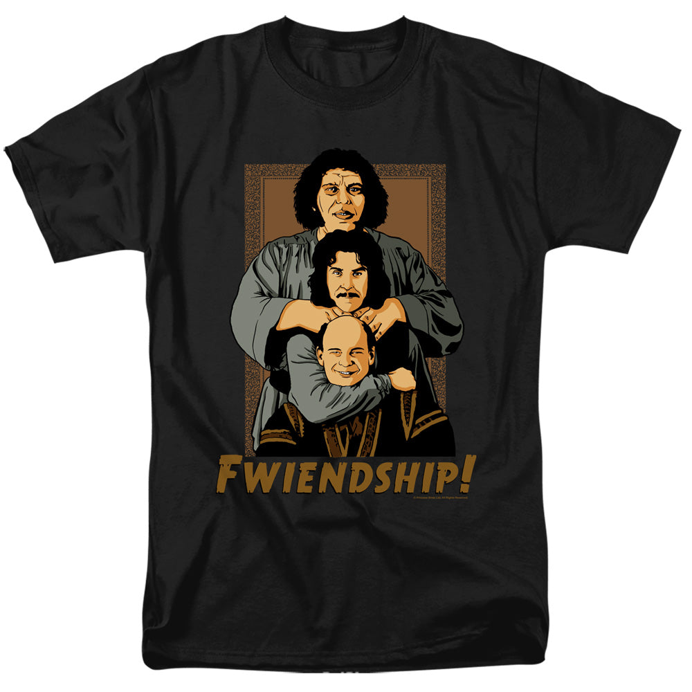 Princess Bride - Fwiendship - Adult Unisex Short Sleeve T-Shirt - Black