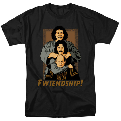 Princess Bride - Fwiendship - Adult Unisex Short Sleeve T-Shirt - Black
