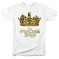 Princess Bride - Crown - Adult Unisex Short Sleeve T-Shirt - White