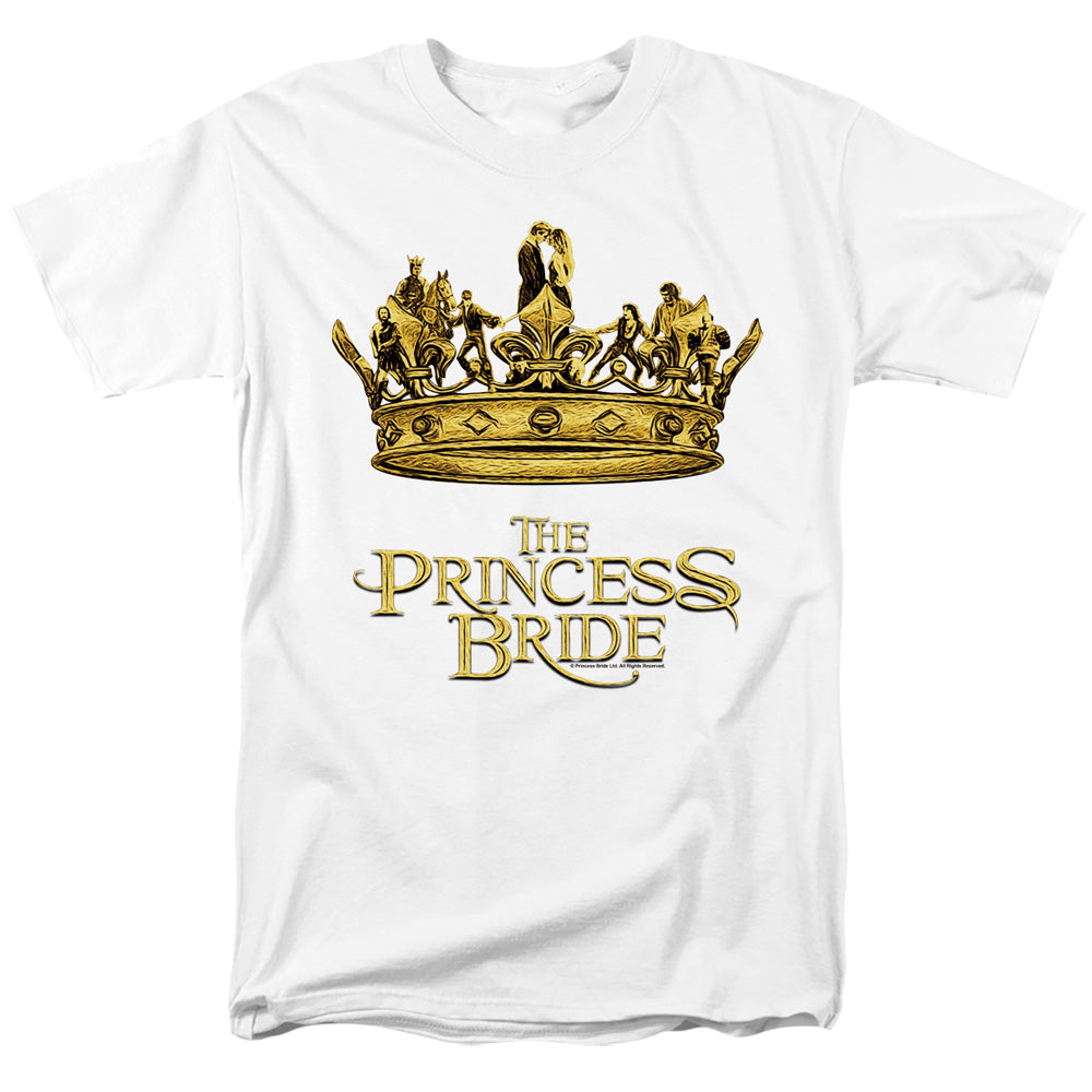Princess Bride - Crown - Adult Unisex Short Sleeve T-Shirt - White