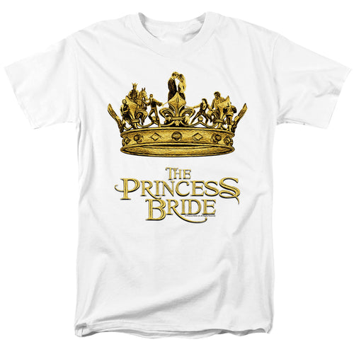 Princess Bride - Crown - Adult Unisex Short Sleeve T-Shirt - White