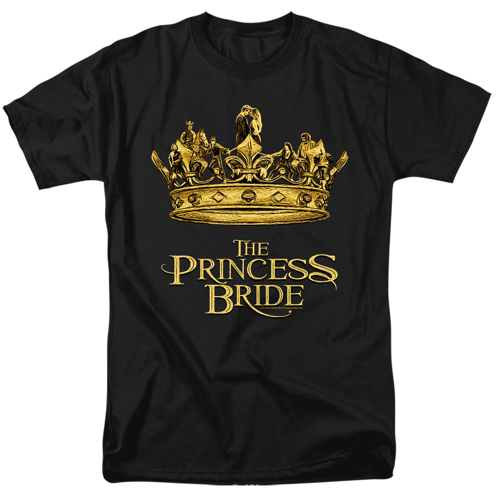 Princess Bride - Crown - Adult Unisex Short Sleeve T-Shirt - Black