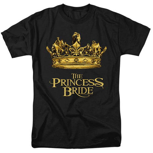 Princess Bride - Crown - Adult Unisex Short Sleeve T-Shirt - Black